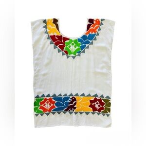 Liliana Jalapa Double Sided Embroidered Top